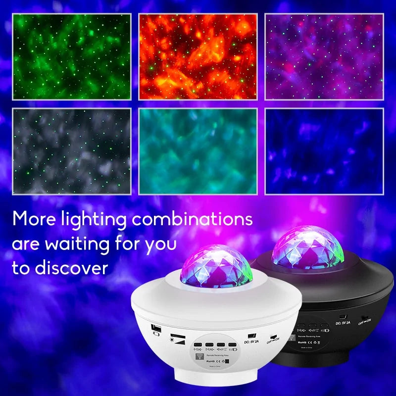 LumeGalaxy™ 3D LED Galaxy Projector